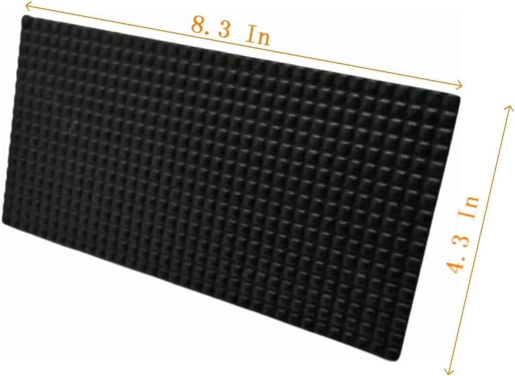 8.3"×4.3" Heavy-Duty Cast Iron Grill Press and Steak Weight with Cool-Touch Comfort-Grip Wood Handle - BBQ Accessories for Griddle, Outdoor Grill, Panini, Tortilla (2 Rectangle) - view 3