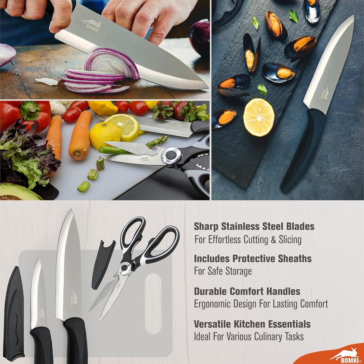 Grilling and Camping Cooking Utensils Set for The Outdoors BBQ - Camping Utensil Set Kitchen Set Cookware Accessories Glamping Essentials Camp Stuff Camp Cooking Set (Black Pro) - view 5